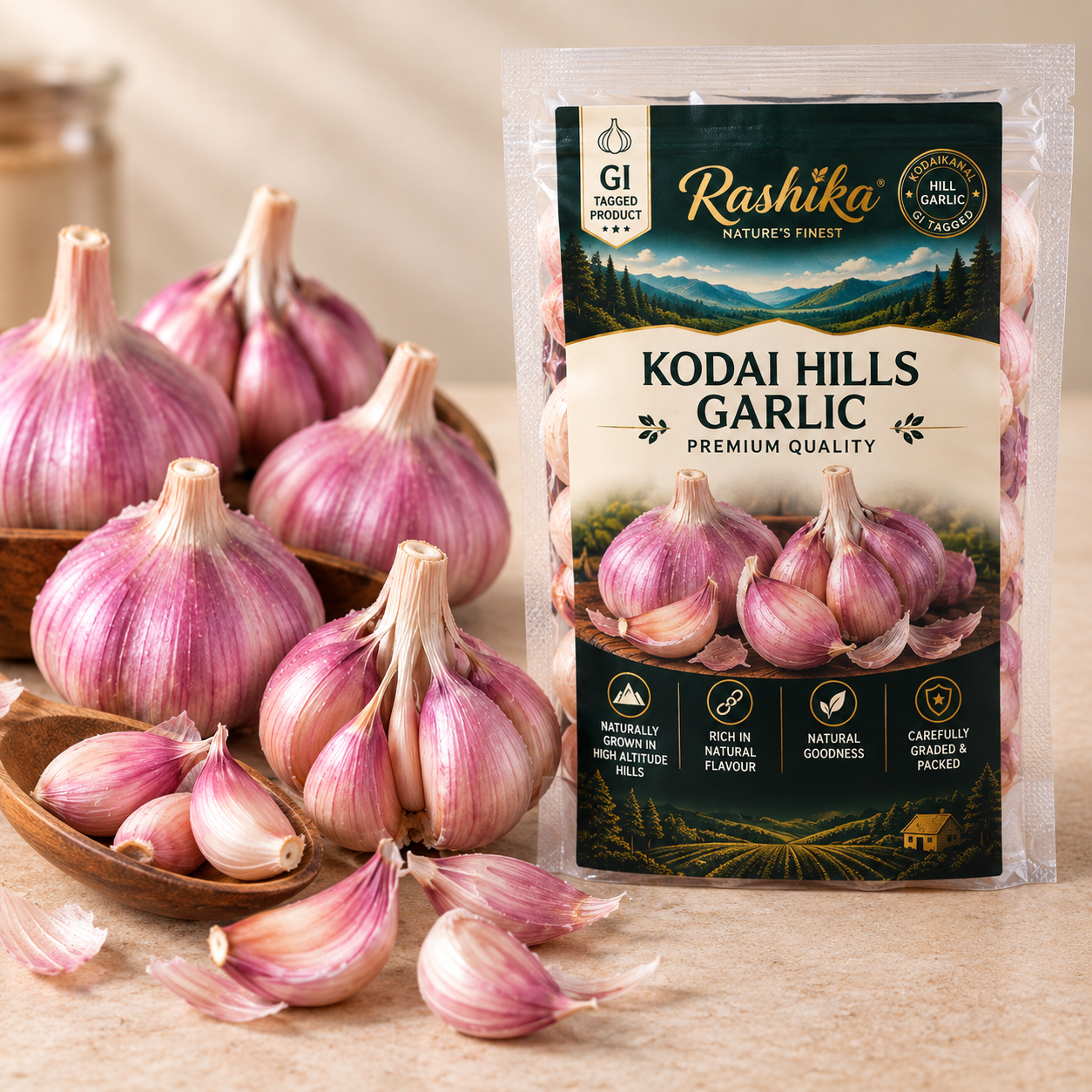 Kodai Hills Garlic